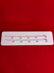 Pure Silver Anklets (9 Inch) (KA123)