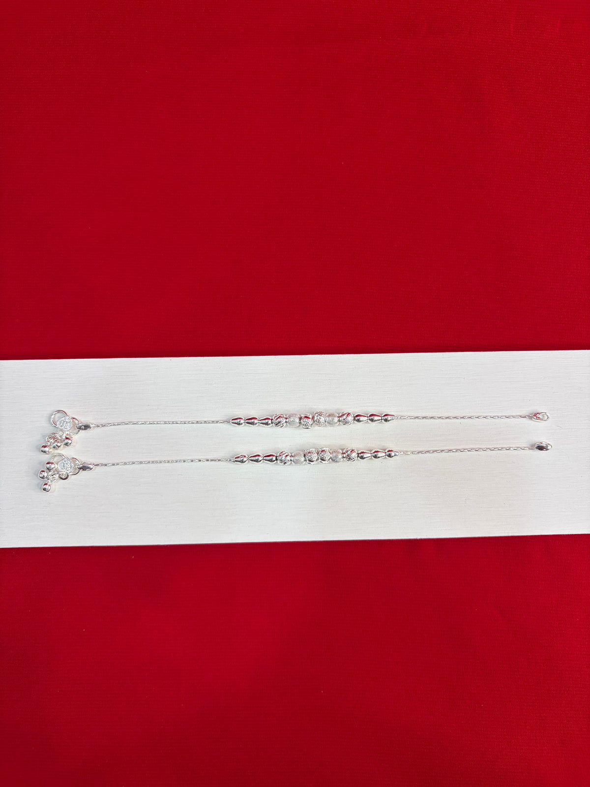 Pure Silver Kids Anklets (8.5 Inch) (KA145)