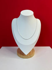 Pure Silver Chain 16” (Gk73)