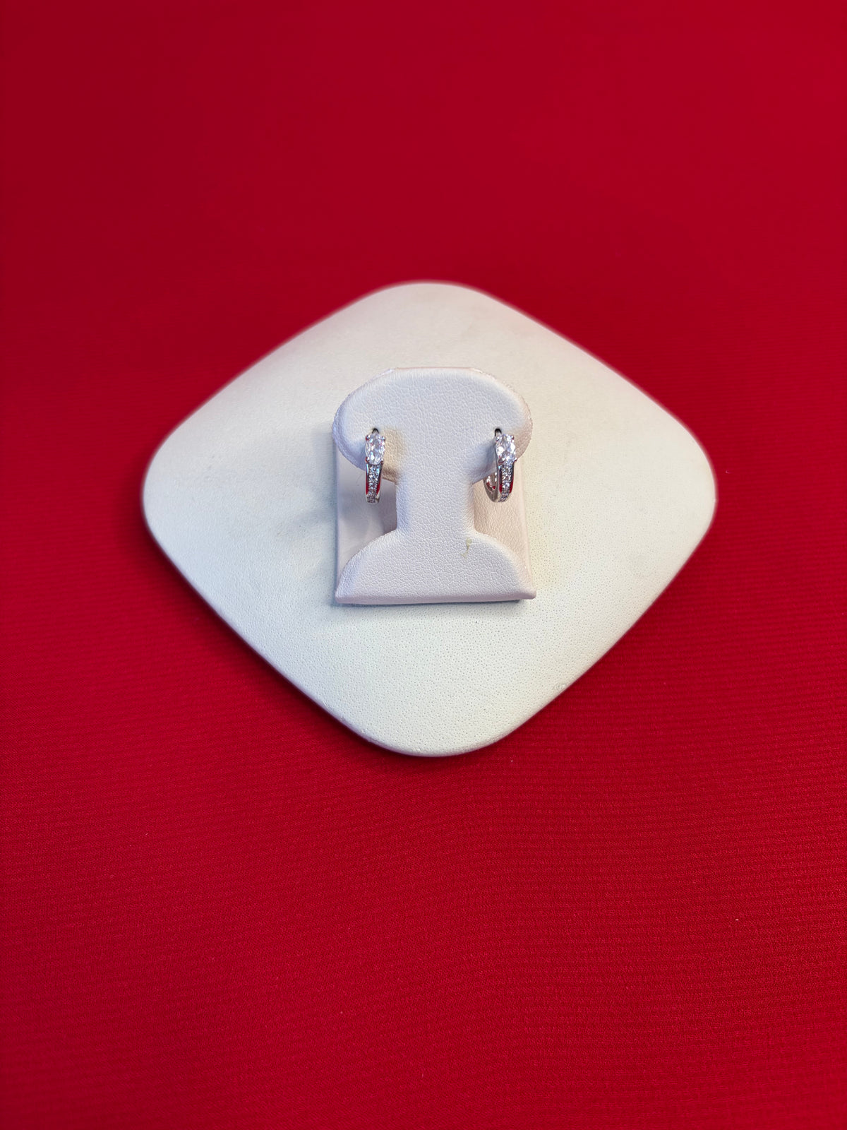 Pure Silver Hoops Earrings (HE80)