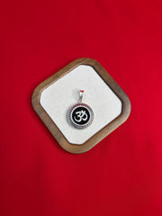 Pure Silver OM Pendant (SP84)