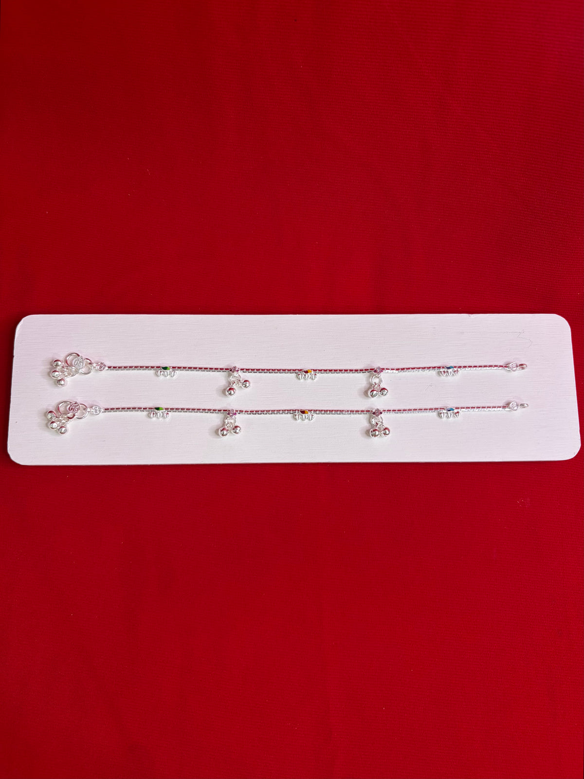 Pure Silver Anklets (9inch) (KA90)