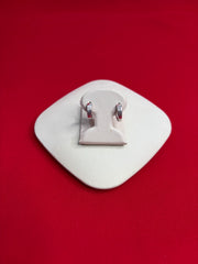 Pure Silver Hoops Earrings (HE114)