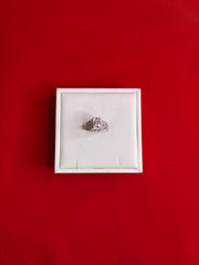 Pure Silver Women’s Cocktail Ring (Size 6) WR258