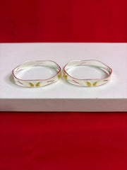 Pure Silver Bangle Pair 2.10 (SB87)