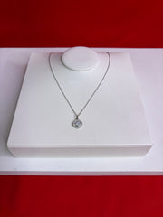 Pure Silver Pendant Necklace (WN169)