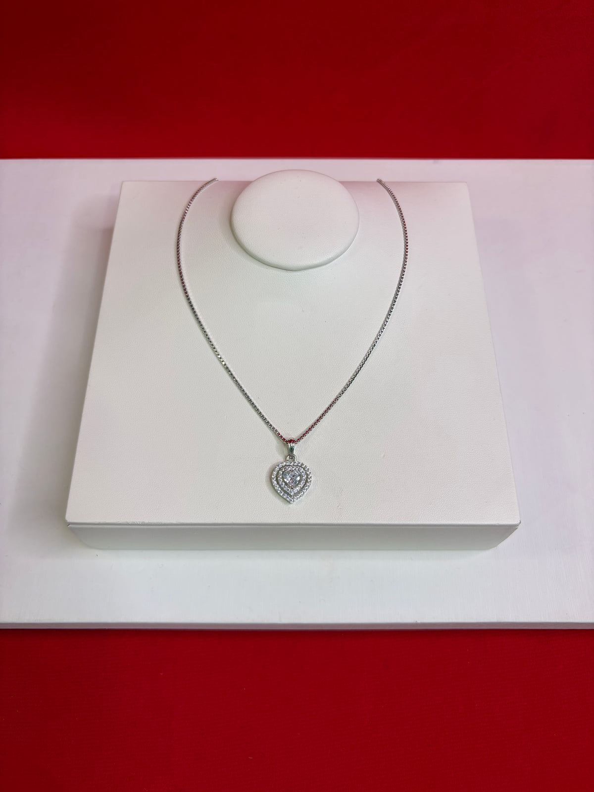 Pure Silver Pendant Necklace (WN102)