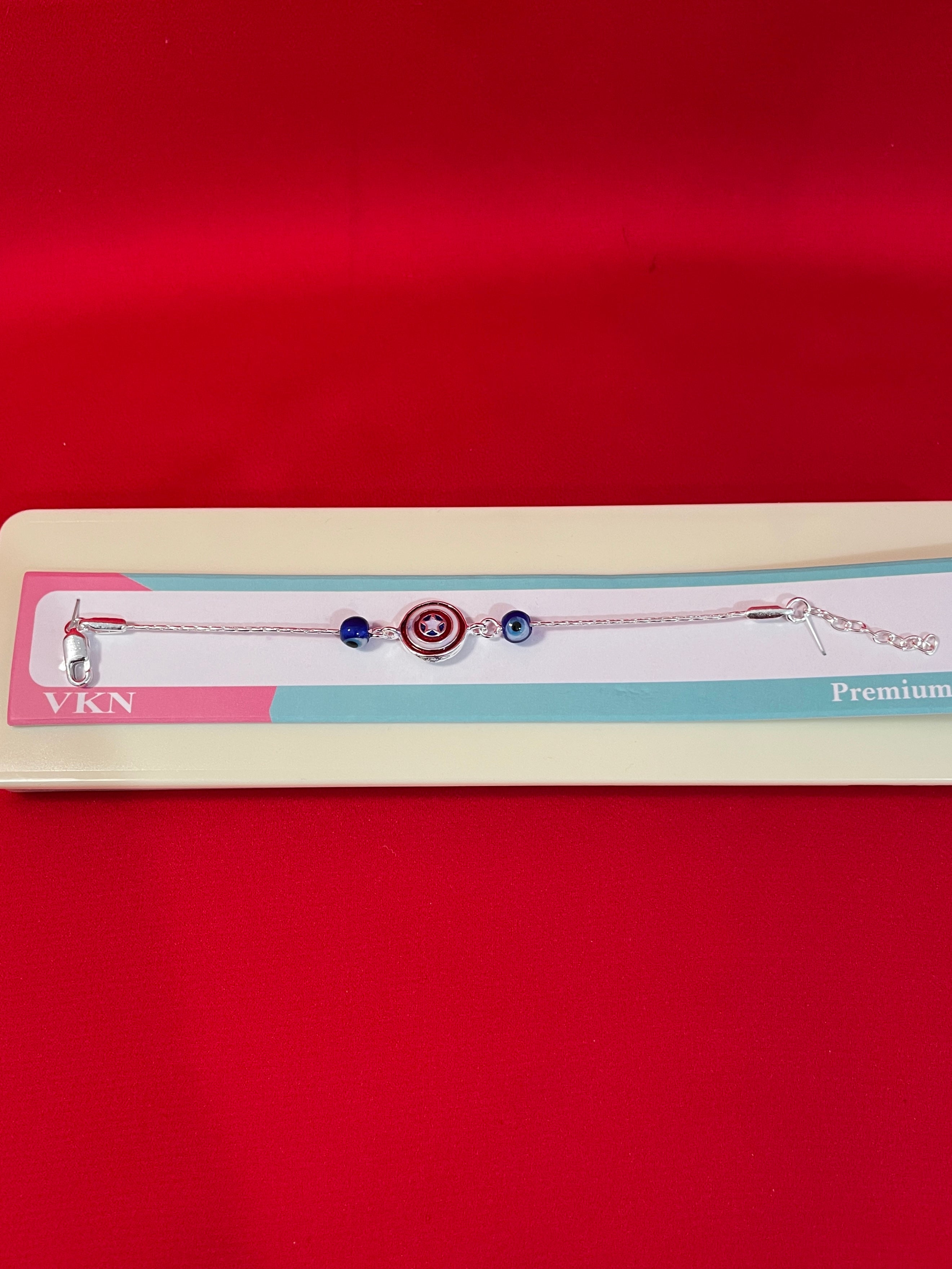 Kids Silver Bracelet (Adjustable,6.0-7.0Inch)