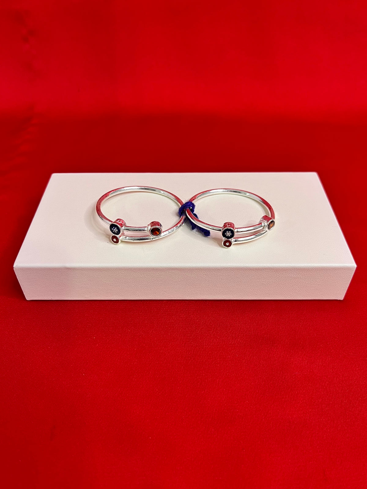 Pure Silver Kids Kangan 1.5