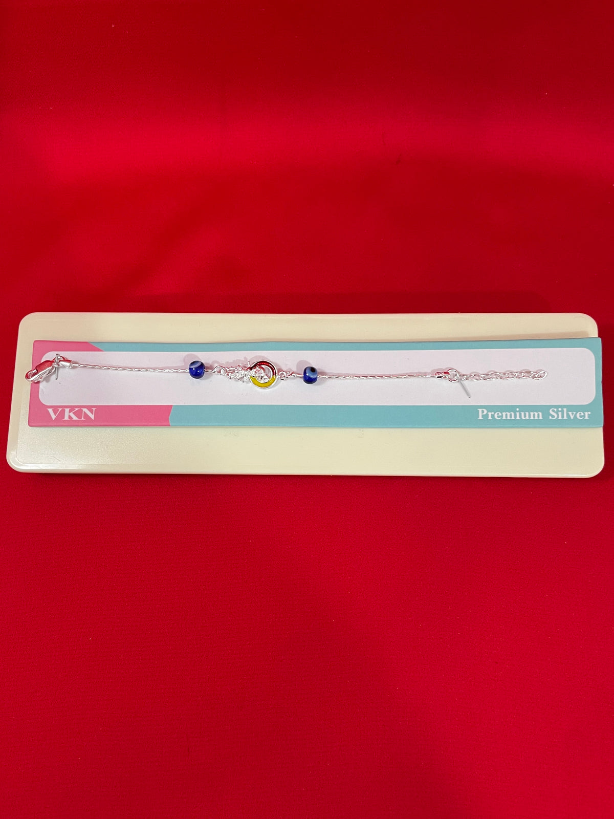Kids Silver Bracelet (Adjustable,6.0-7.0 Inch)