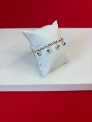 Fancy Pure Silver Bracelet (WB136)