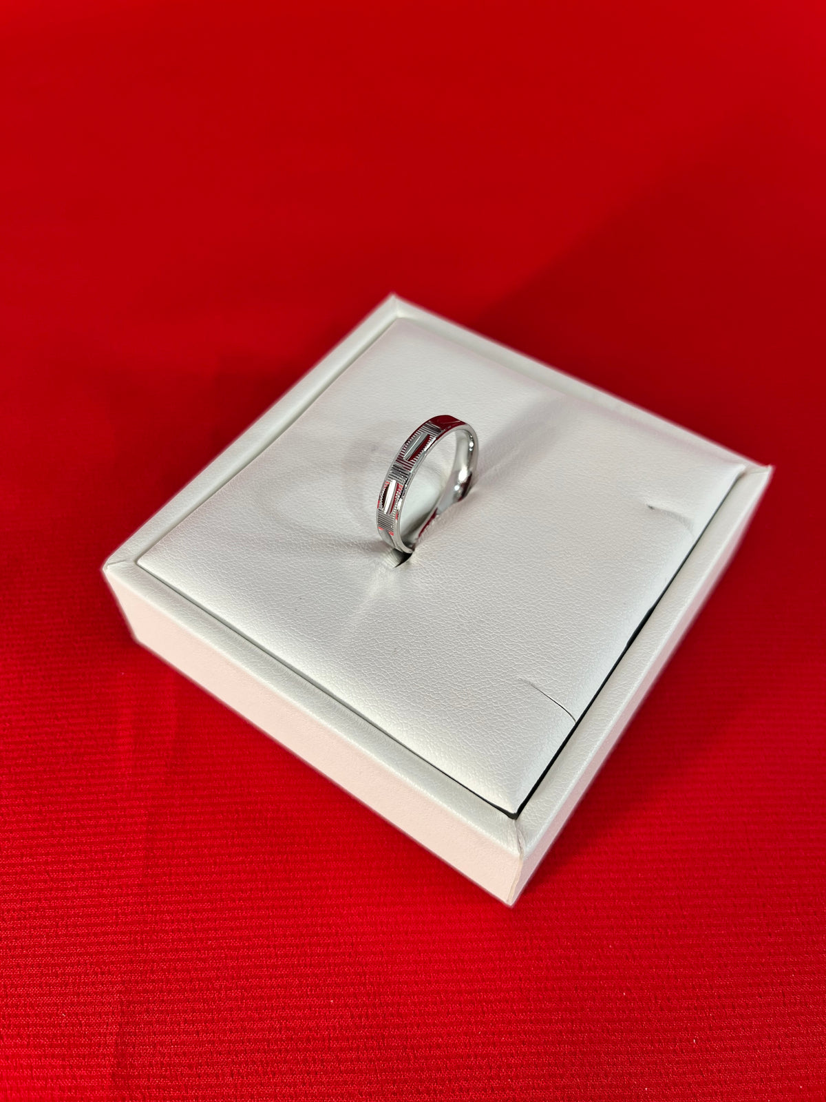 Pure Silver Band size 12