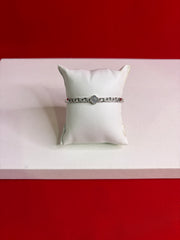 Women’s Pure Silver Bangle Bracelet (SB119)