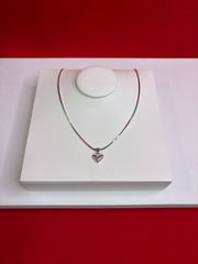 Pure Silver Pendant Necklace (WN118)