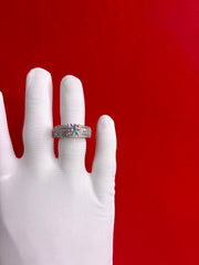 Pure Silver Women’s Cocktail Ring (Size 7) WR270