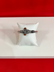 Pure Silver Trishul Kada Bangle