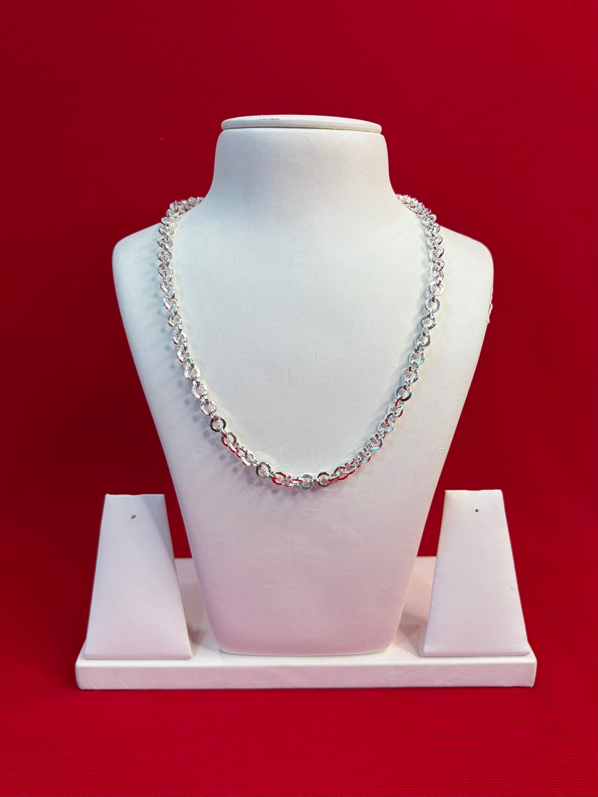 Men Pure Silver Chain 20”(SC172)