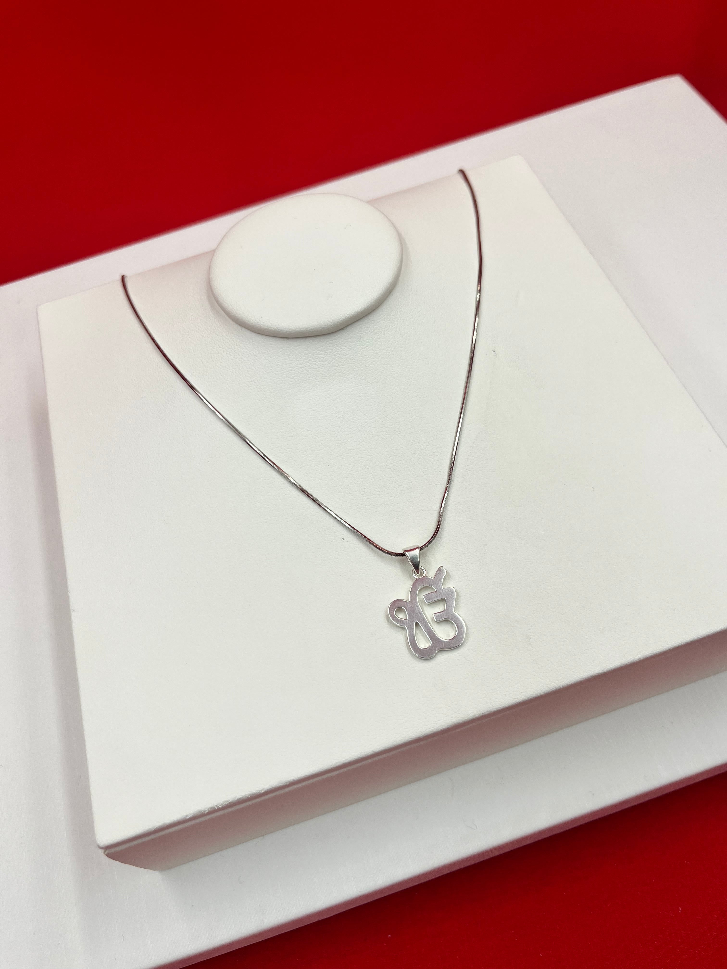 Ek Onkar Silver Pendant Necklace