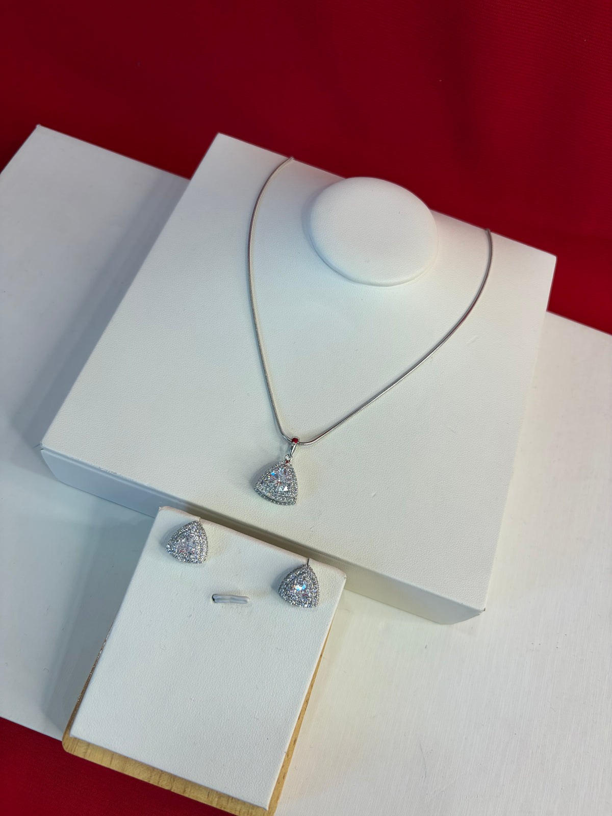 Pure Silver Pendant Set (WN206)