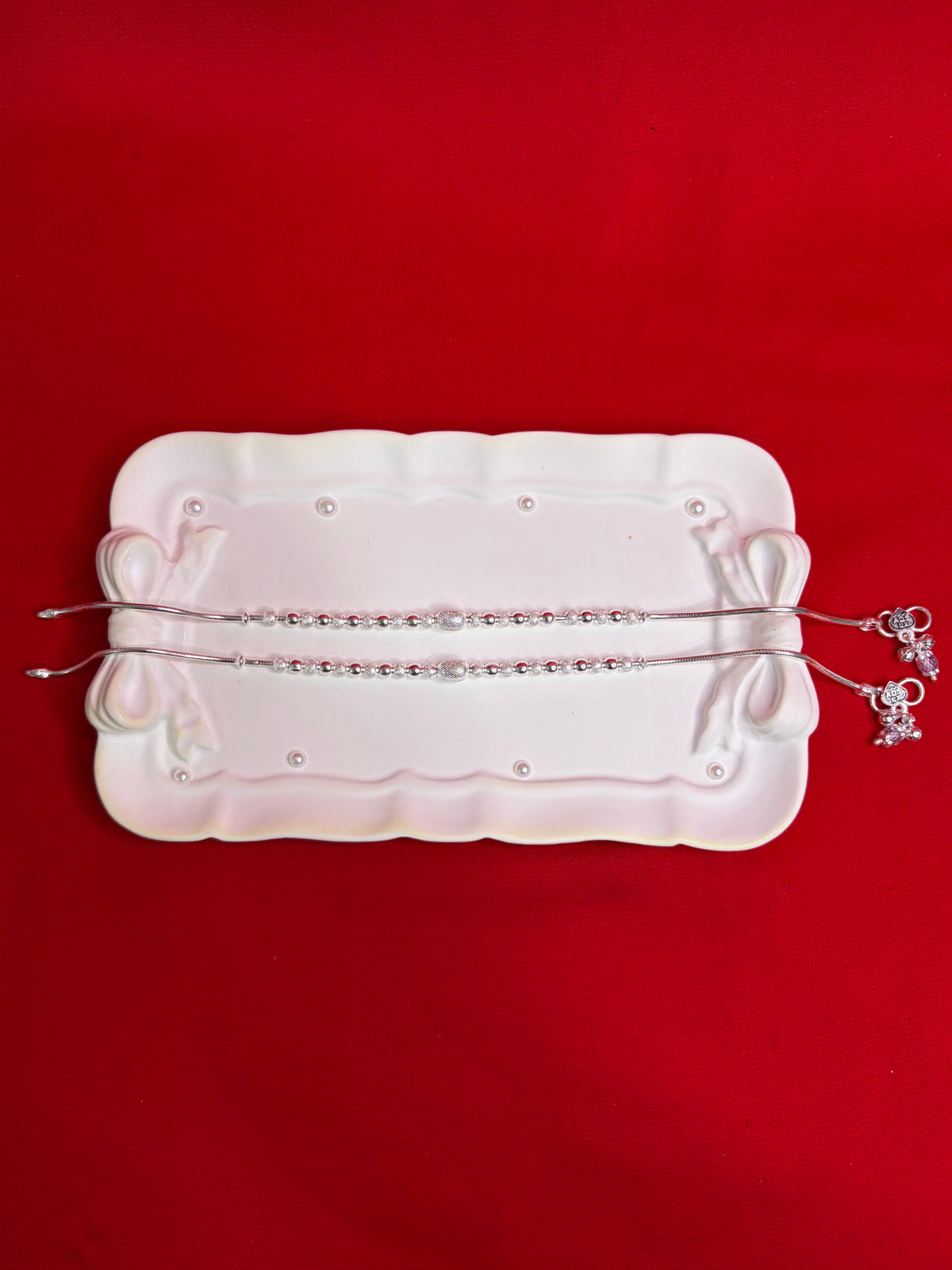 Pure Silver Anklets (WA106)