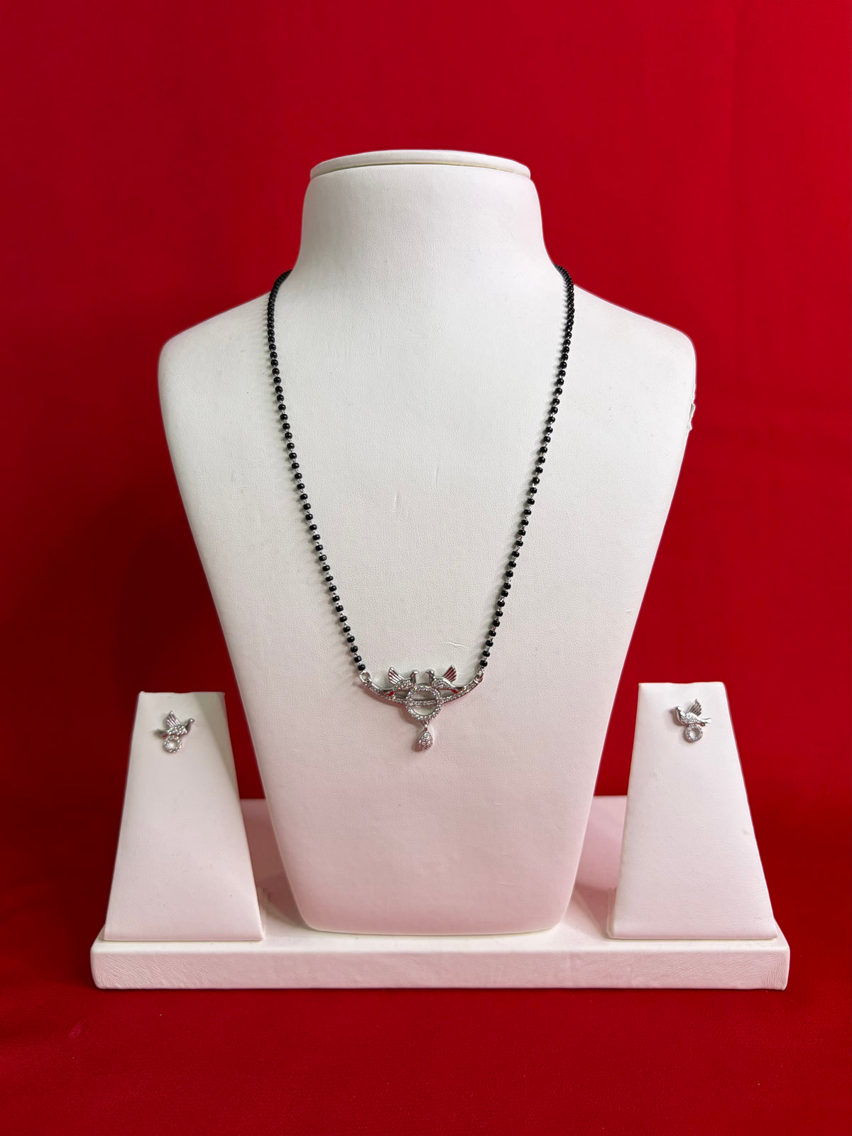 Pure Silver Mangalsutar Necklace (SM8)