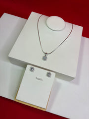 Pure Silver Pendant Set (WN150)