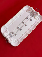 Pure Italian Silver Anklets (WA94)