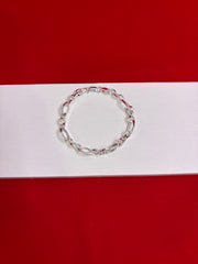 Kids Pure Silver Bracelet 7.0 Inch (KSR29)