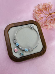 Authentic Pandora 7 Charms Bangle