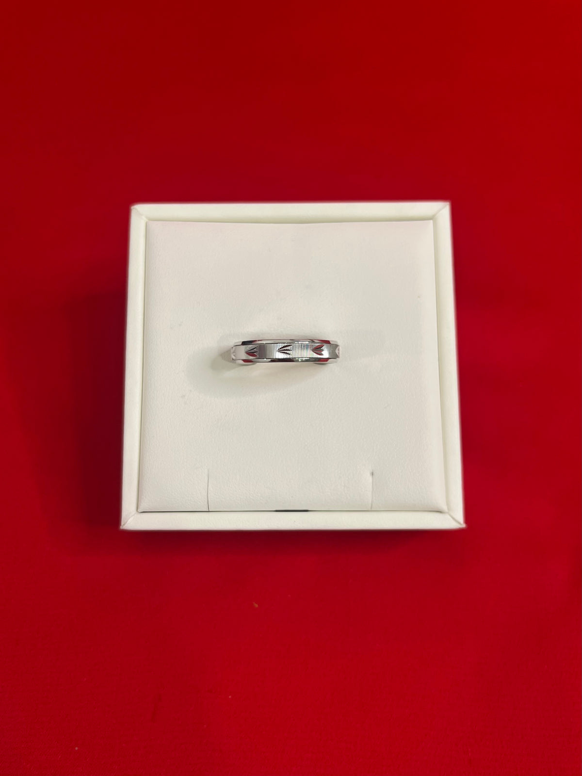 Men Silver Band (Size 12) MR21