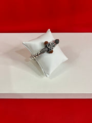 Pure Silver Trishul Kada Bangle