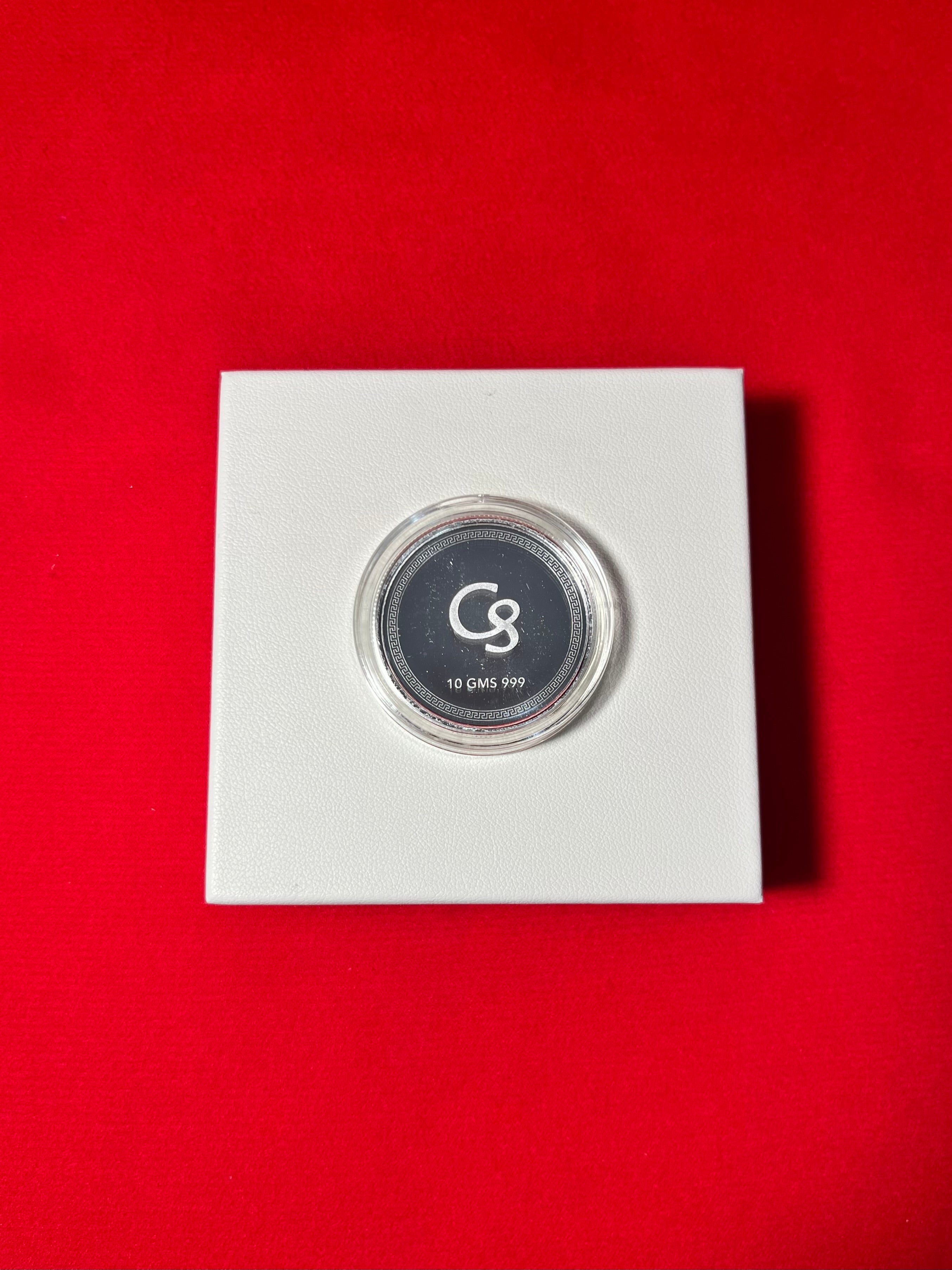 PURE SILVER 10 GRAMS GURU NANAK DEV JI COIN