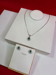 Pure Silver Pendant Set (WN161)