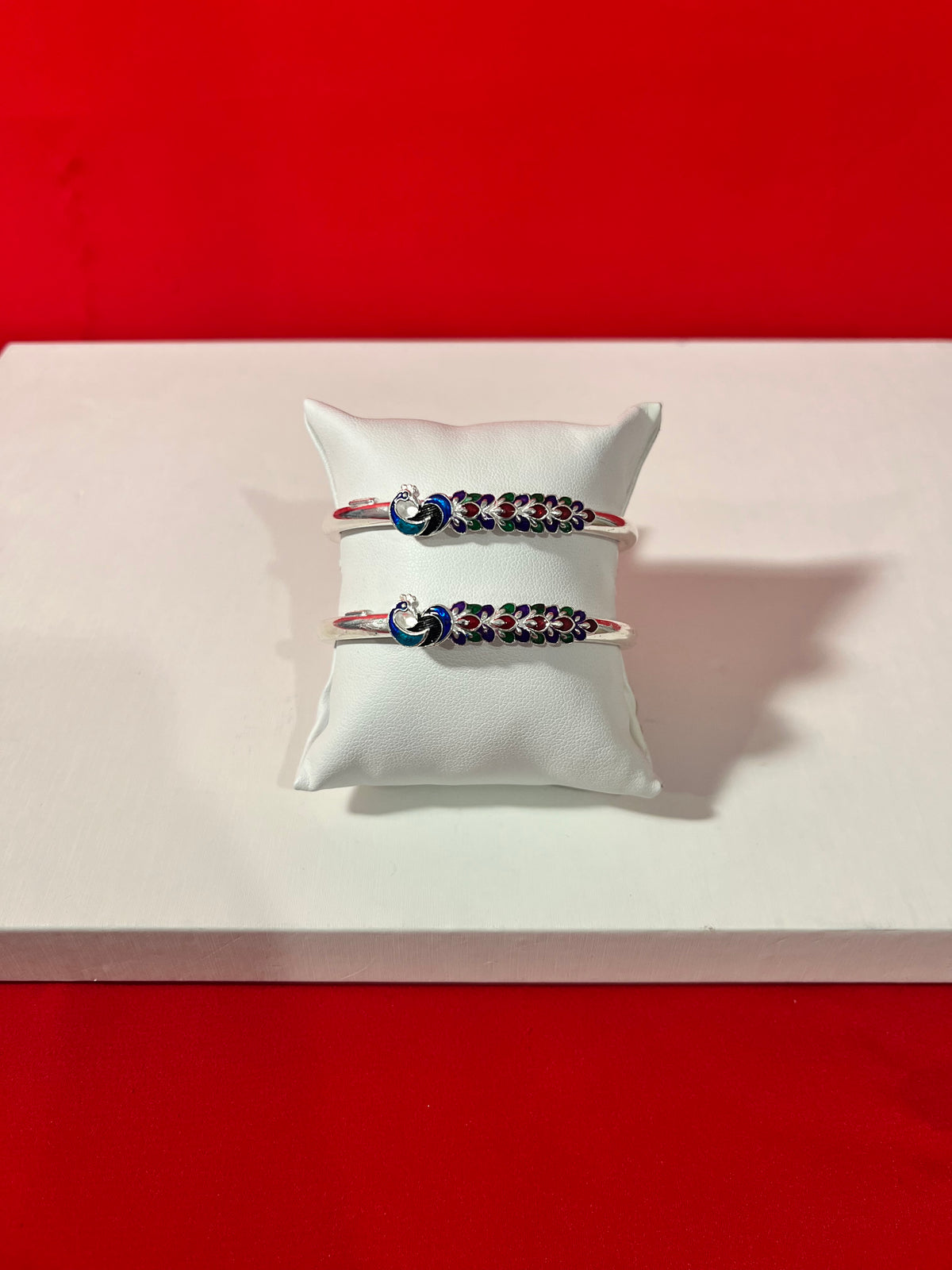 Pure Silver Bangle Pair 2.6 (SB59)