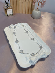 White clover leaf Necklace