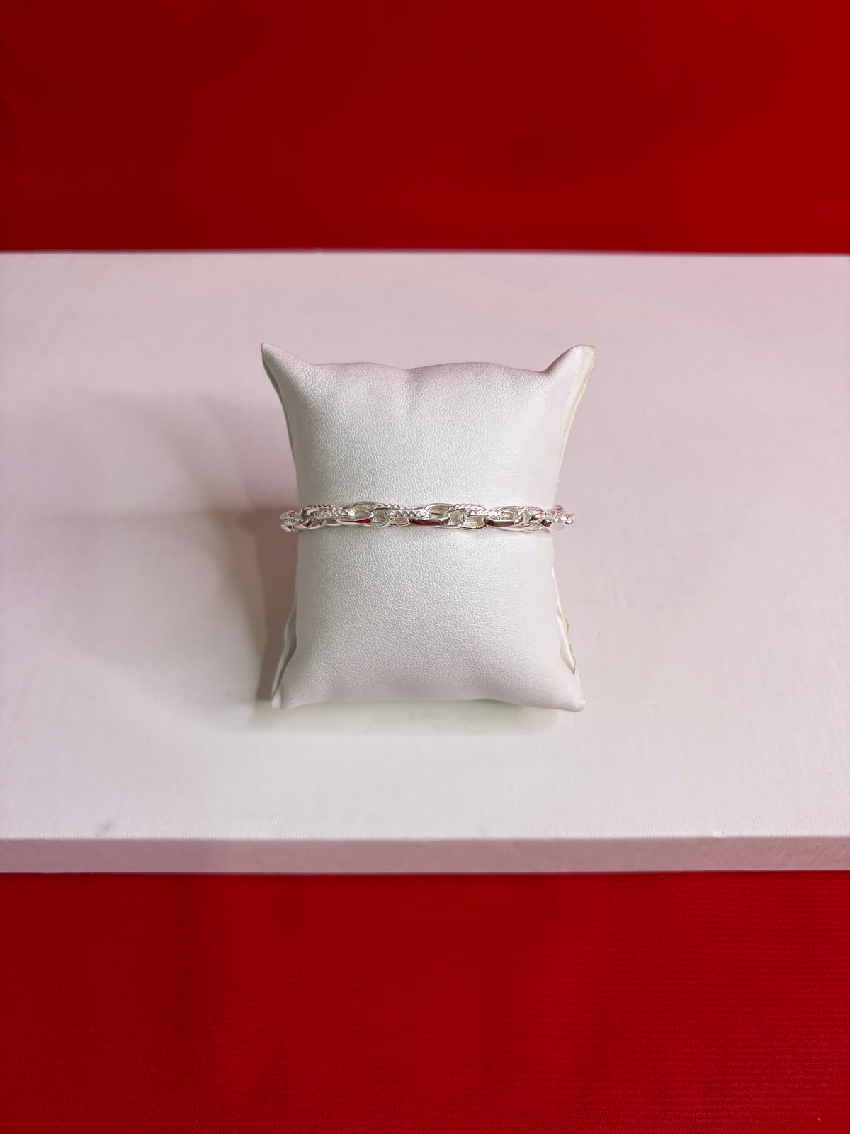 Men Pure Silver Bracelet (MB91)