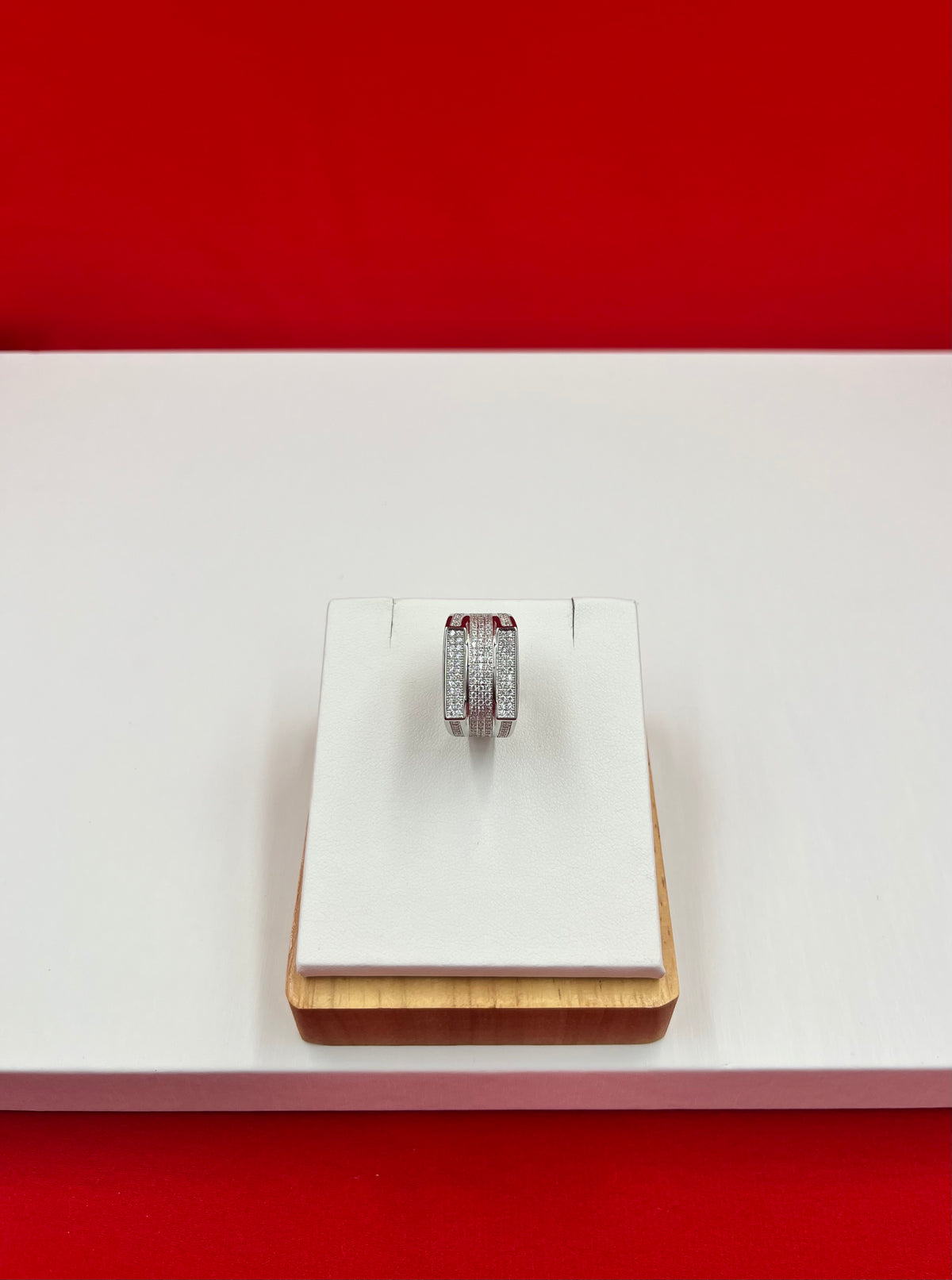 Men Iced out Ring size 10