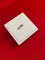 Men Silver Band (Size 6) MR59