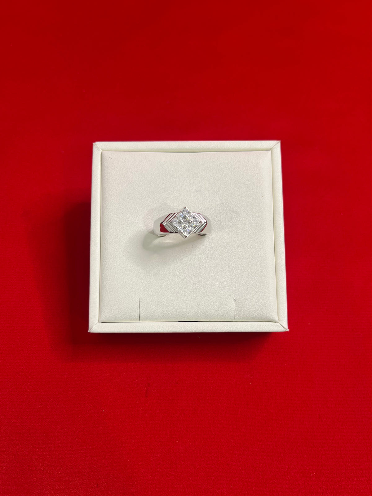 Men Silver Ring (Size 10) MR107