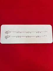 Pure Silver Kids Anklets (6.5 Inch) (KA134)