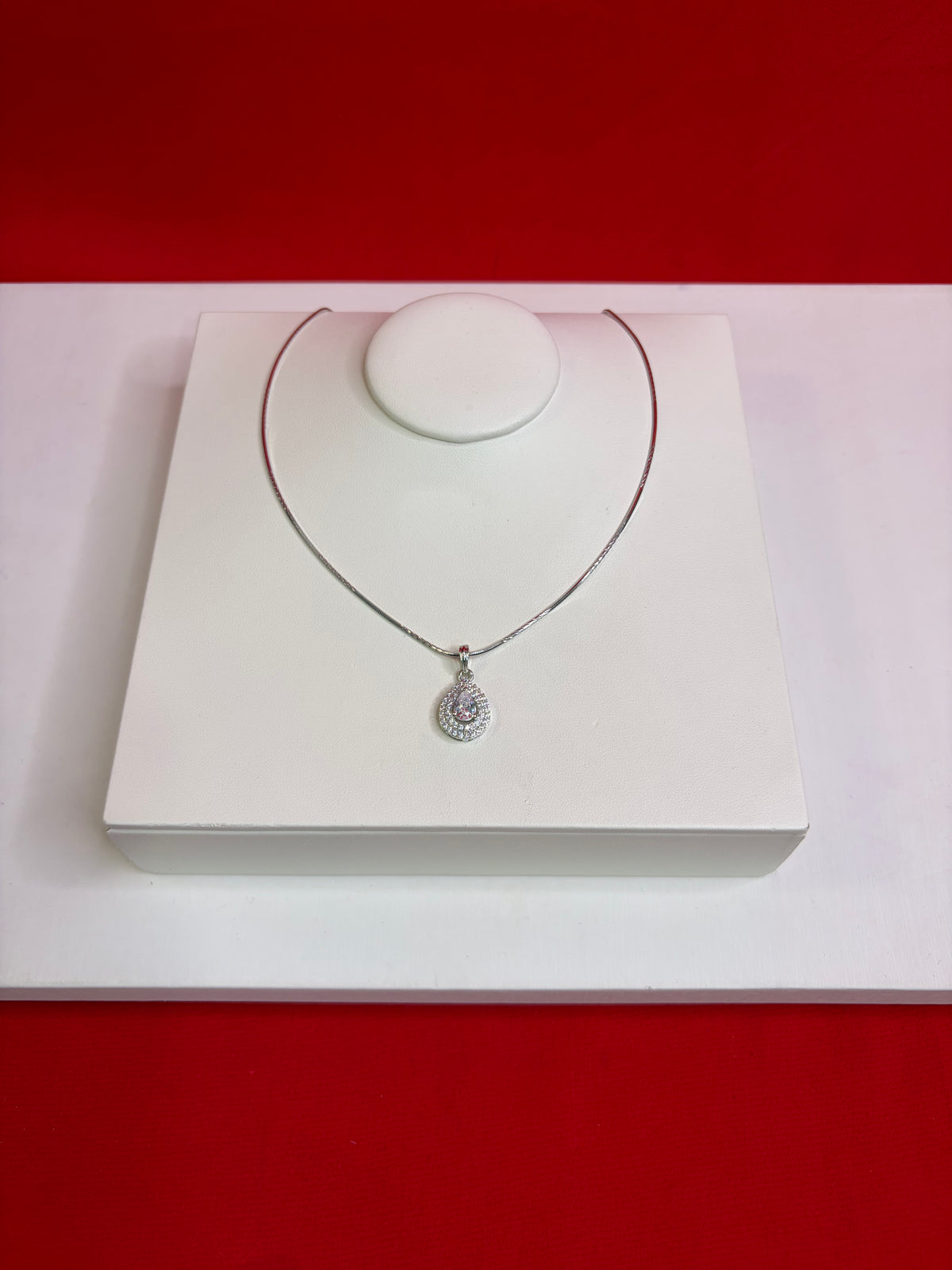 Pure Silver Pendant Necklace (WN101)
