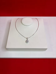 Pure Silver Pendant Necklace (WN101)