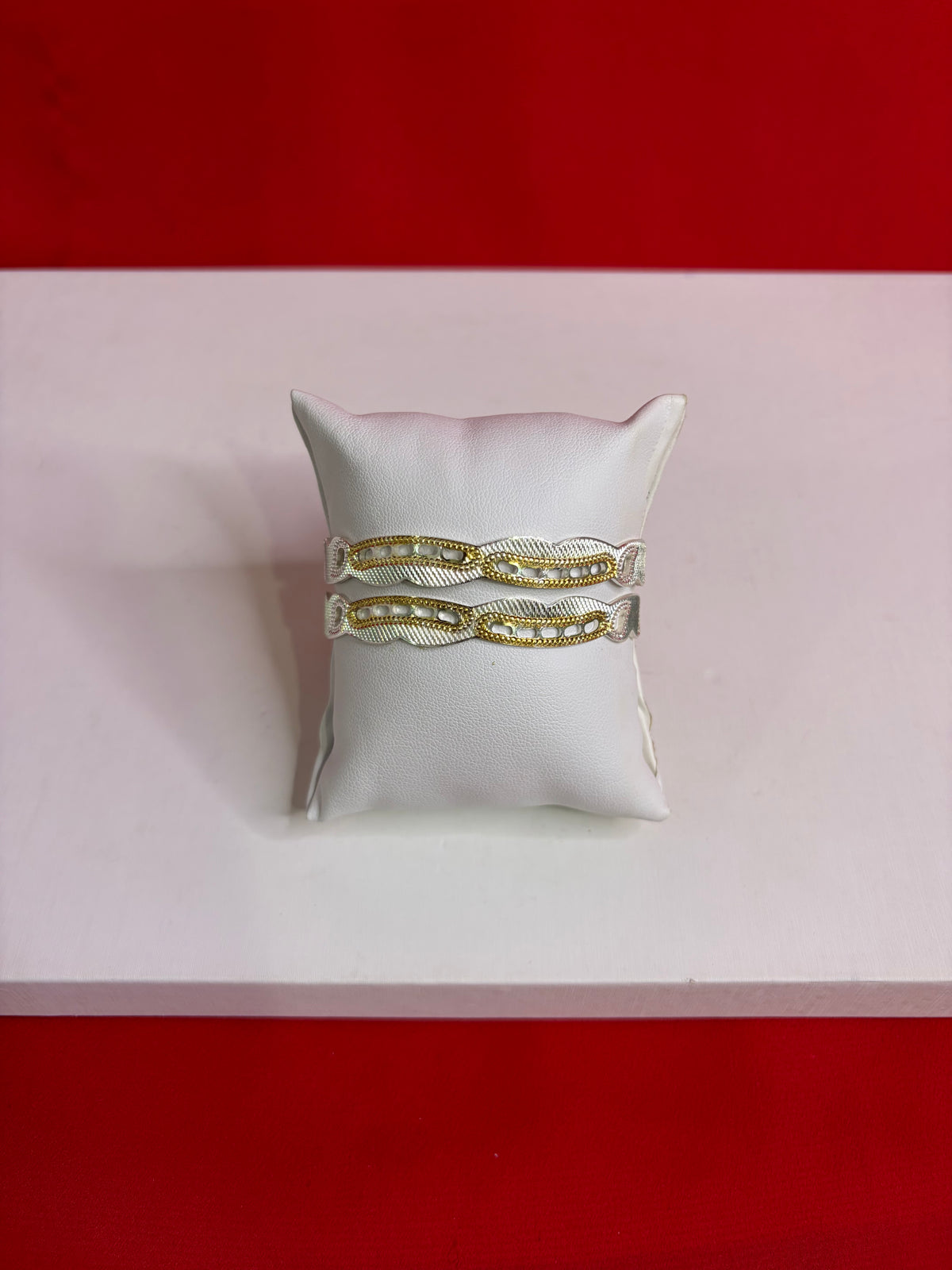 Pure Silver Bangle Pair 2.8 (SB94)