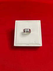 Men Silver Ring (Size 9.5) MR127