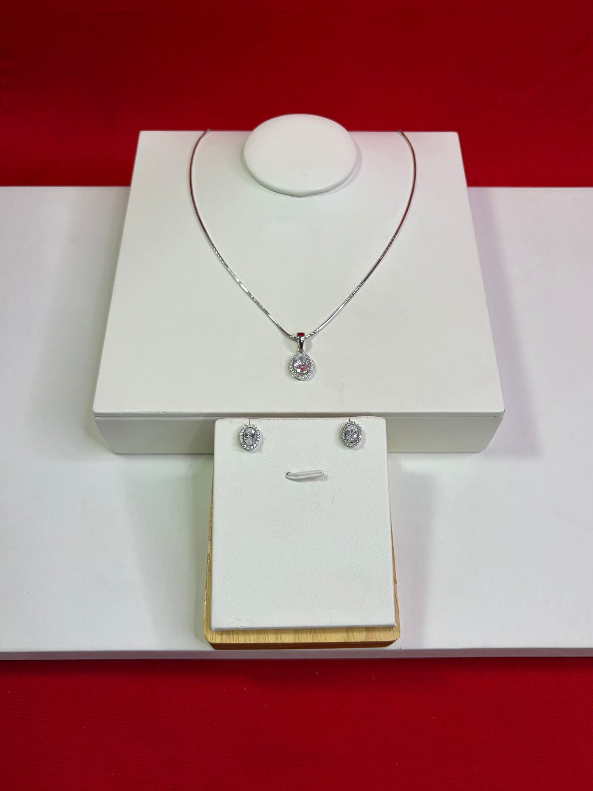 Pure Silver Pendant Set (WN160)