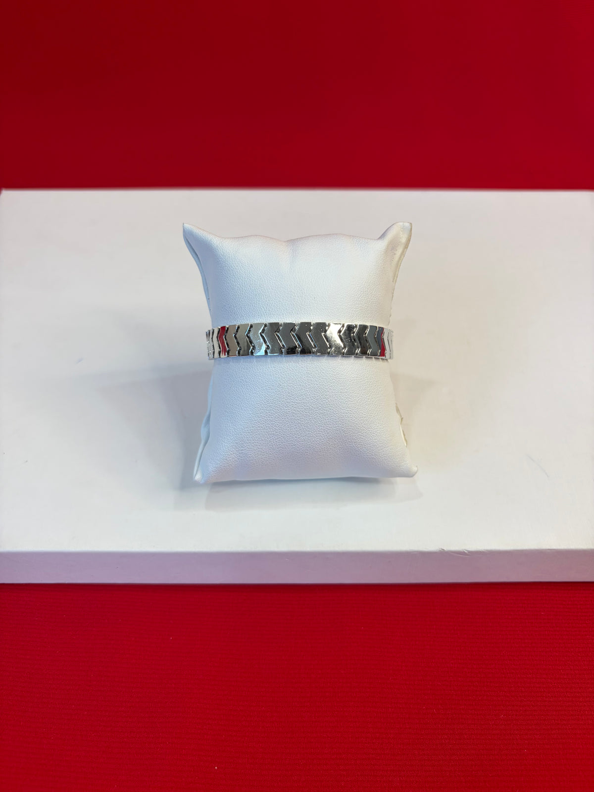 Men Silver Icedout Bracelet (MB137)