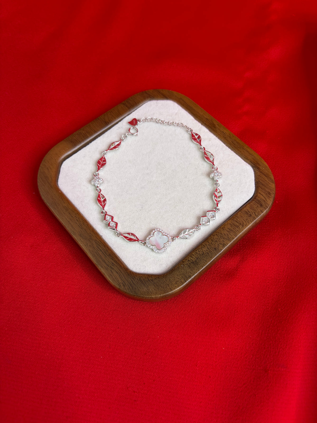 Fancy Pure Silver Bracelet (WB102)