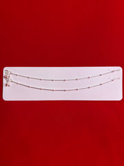 Pure Silver Anklets (WA133)