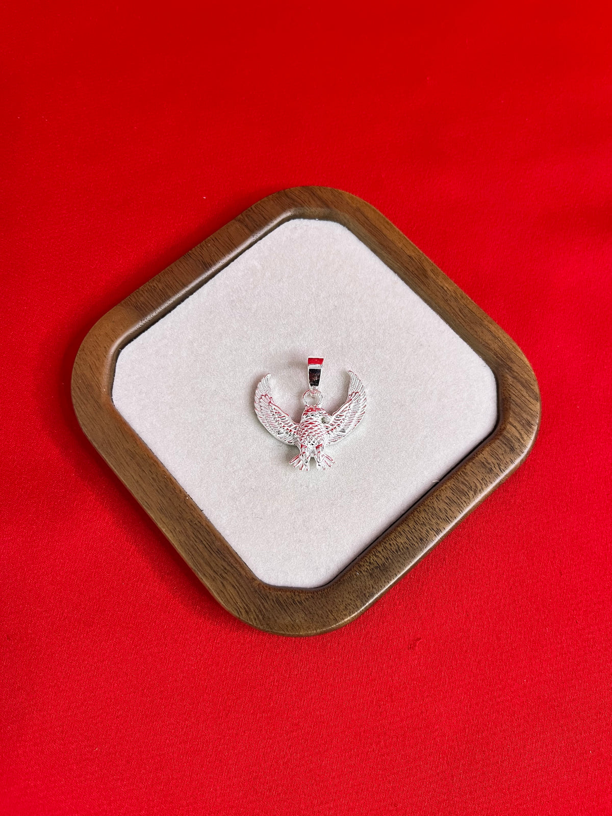 Pure Silver Baaz Pendant