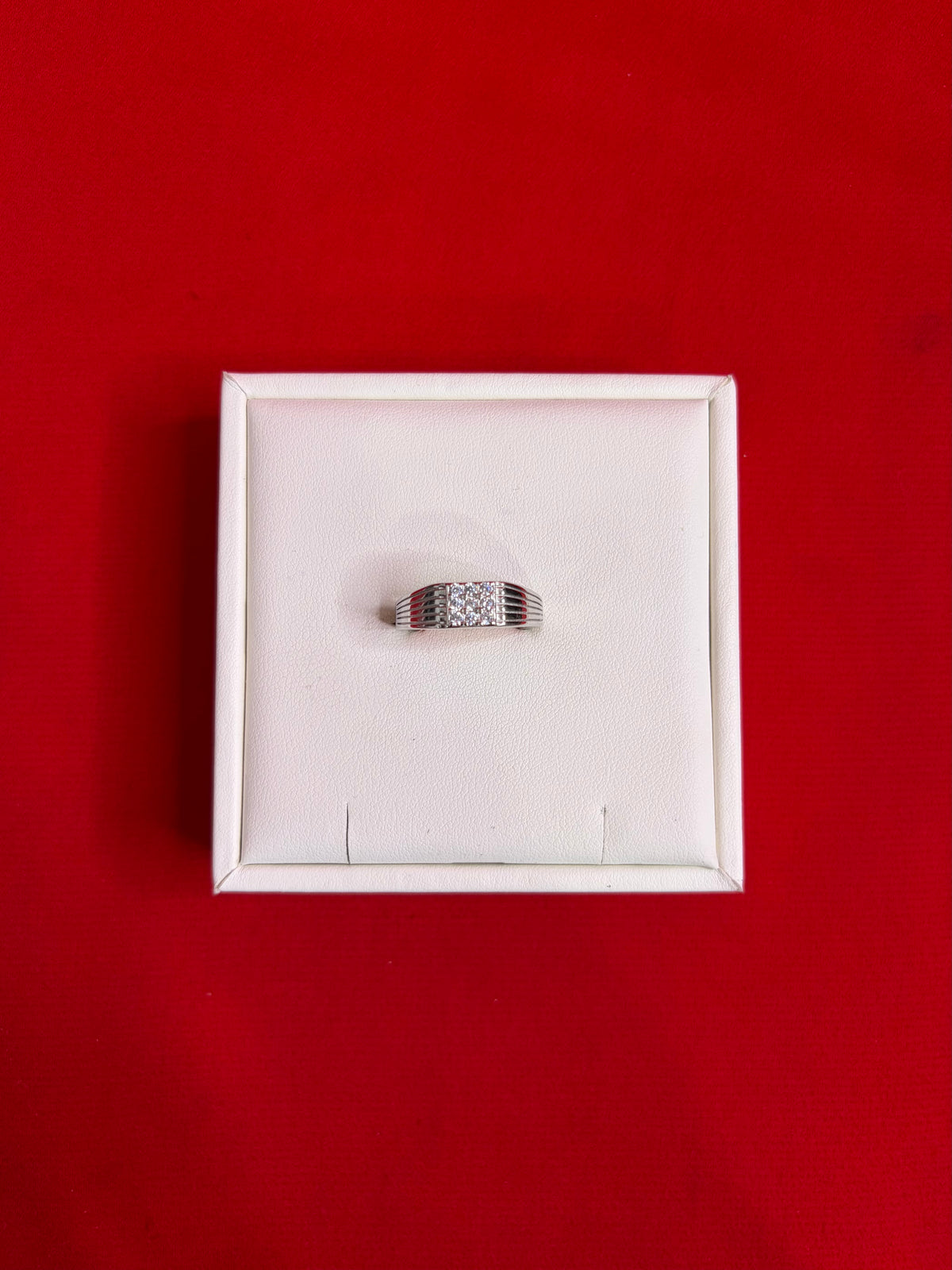 Men Silver Ring (Size 9) MR180